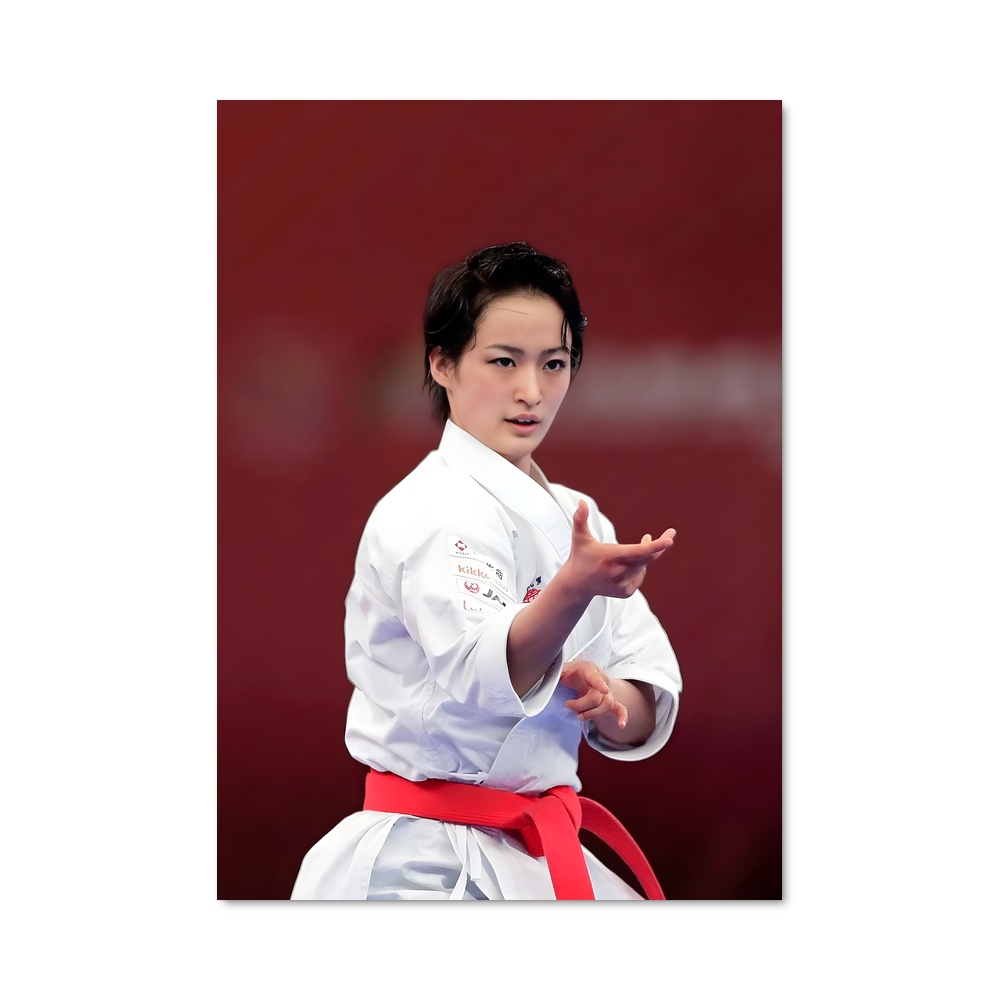 Poster Kiyou shimizu – affiche Karaté